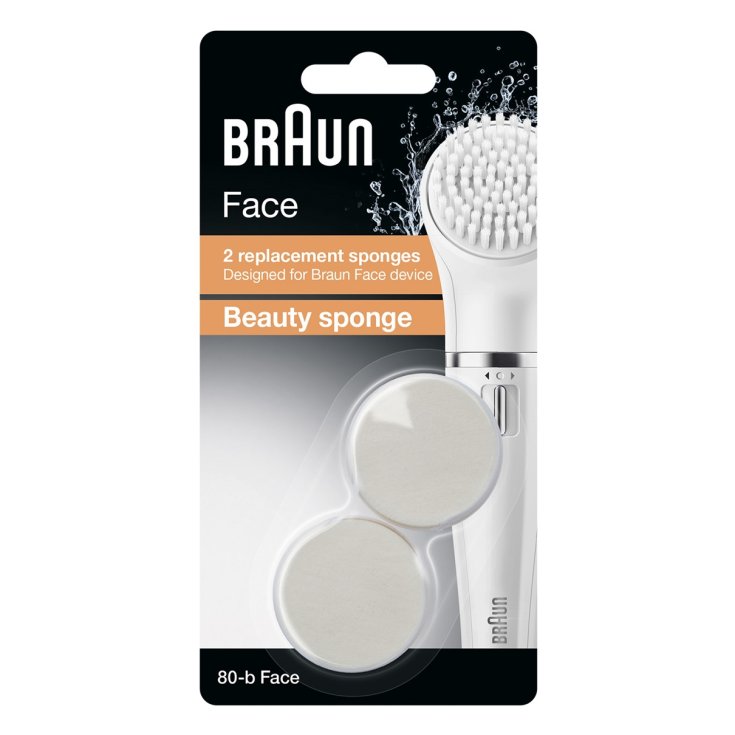 Braun Face SE80 B Beauty Spugnette Di Ricambio