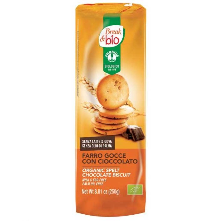 Break&Bio Farro Gocce Di Cioccolato Fondente Probios 250g