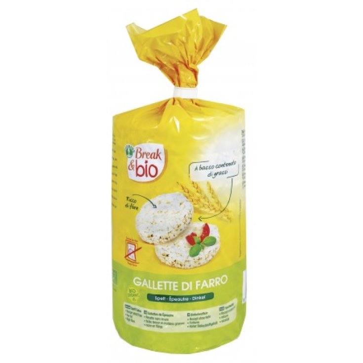 Break&Bio Gallette Di Farro Con Sale Probios 100g