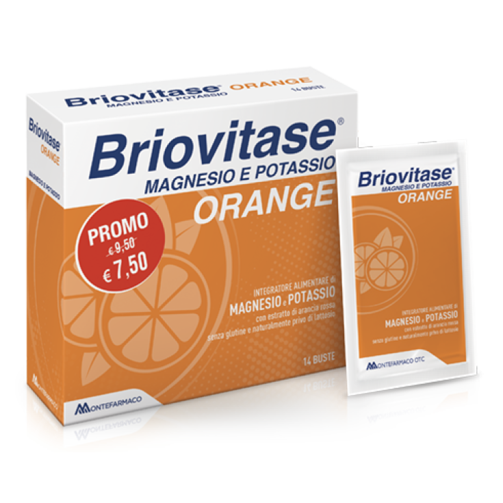 Briovitase Orange MONTEFARMACO 14 Bustine Promo