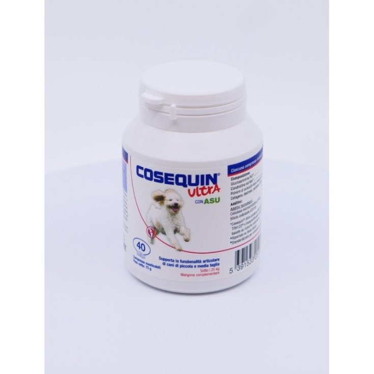 COSEQUIN&reg; Ultra Small / Medium Dogs Nutramax&reg; 40 Compresse
