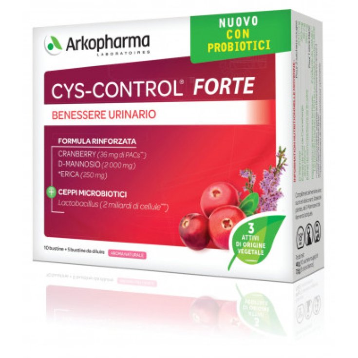 CYS-CONTROL&reg; FORTE CON PROBIOTICI Arkopharma 15 Bustine