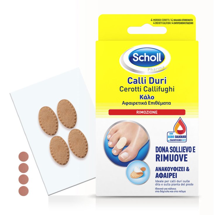 Calli Duri Cerotti Callifughi Scholl 4 Cerotti