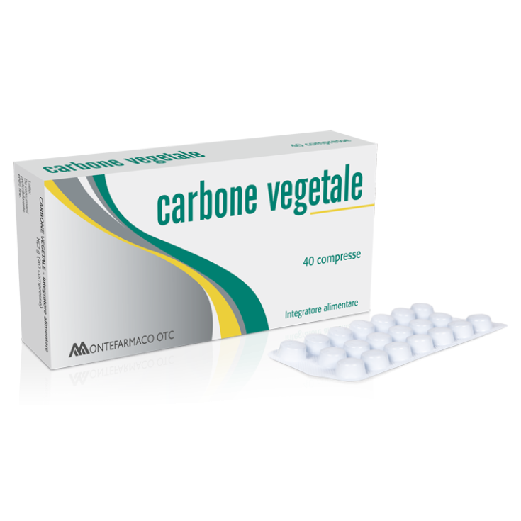Carbone Vegetale MONTEFARMACO 40 Compresse