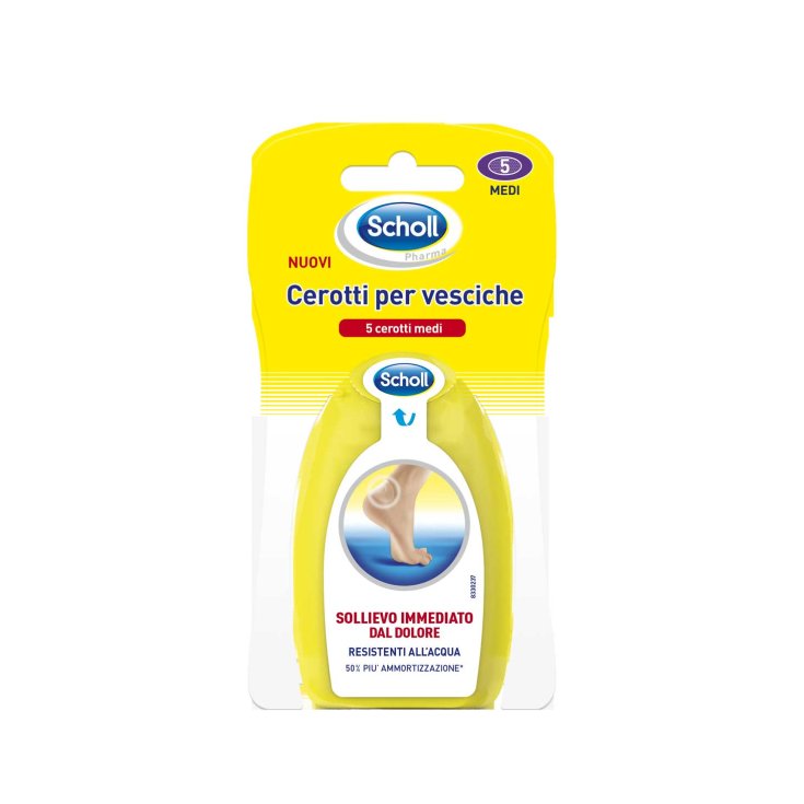 Cerotti Per Vesciche Medi Scholl 5 Pezzi