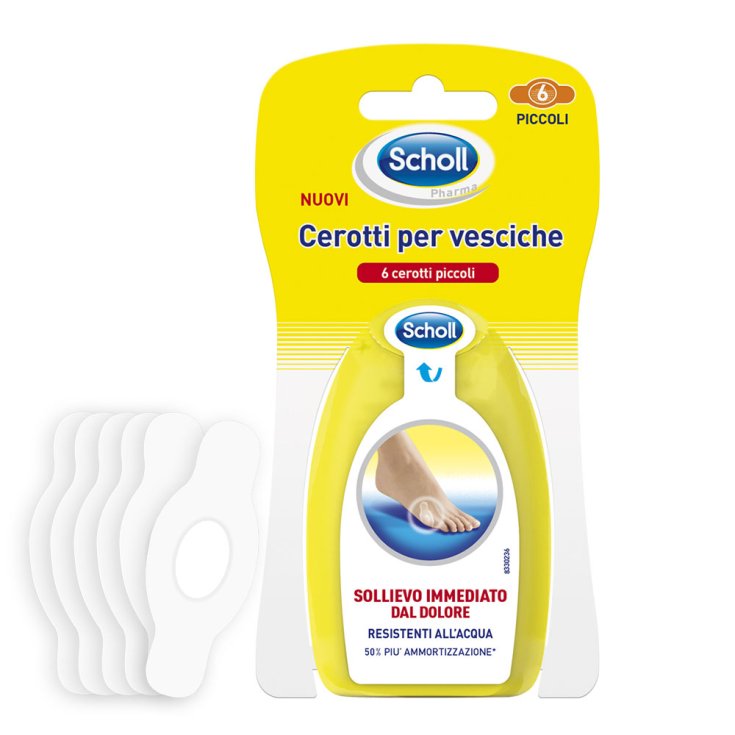 Cerotti Per Vesciche Piccoli Scholl 6 Pezzi