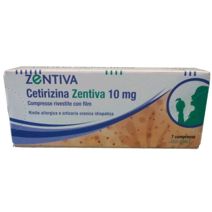 Cetirizina Zentiva 10mg 7 Compresse Rivestite Cetirizina Zentiva 10mg 7 Compresse Rivestite