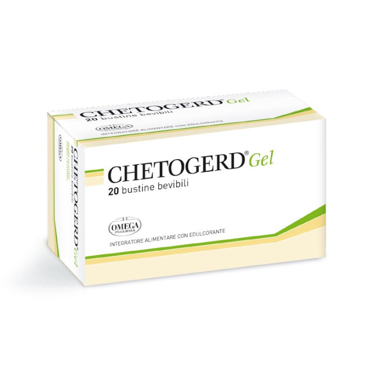 Chetogerd&reg; Gel Omega Pharma 20 Bustine Bevibili