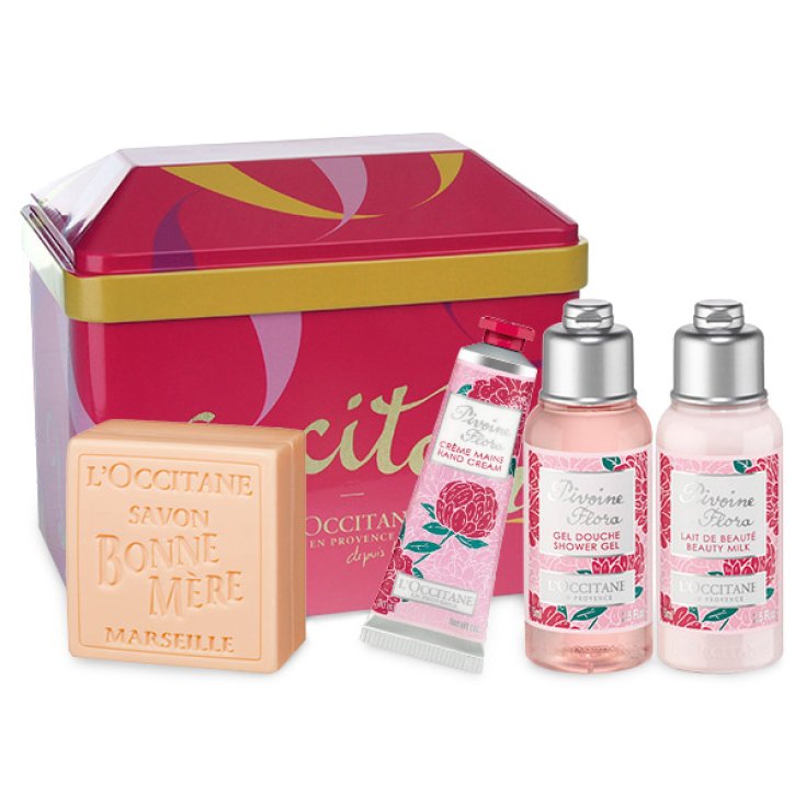 Cofanetto Trattamento Corpo Pivoine L'Occitane 4 Pezzi