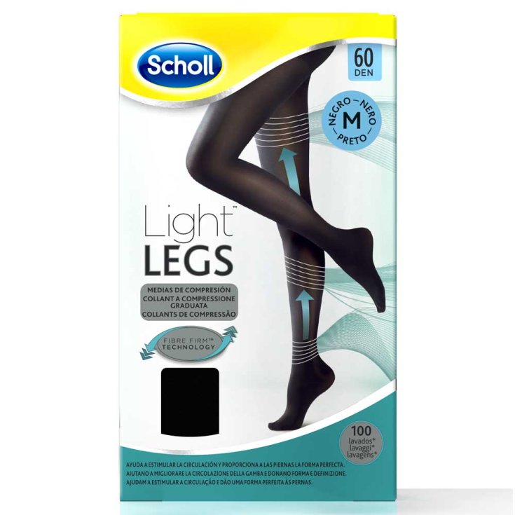 Scholl Collant A Compressione 60 Den Taglia M Nero