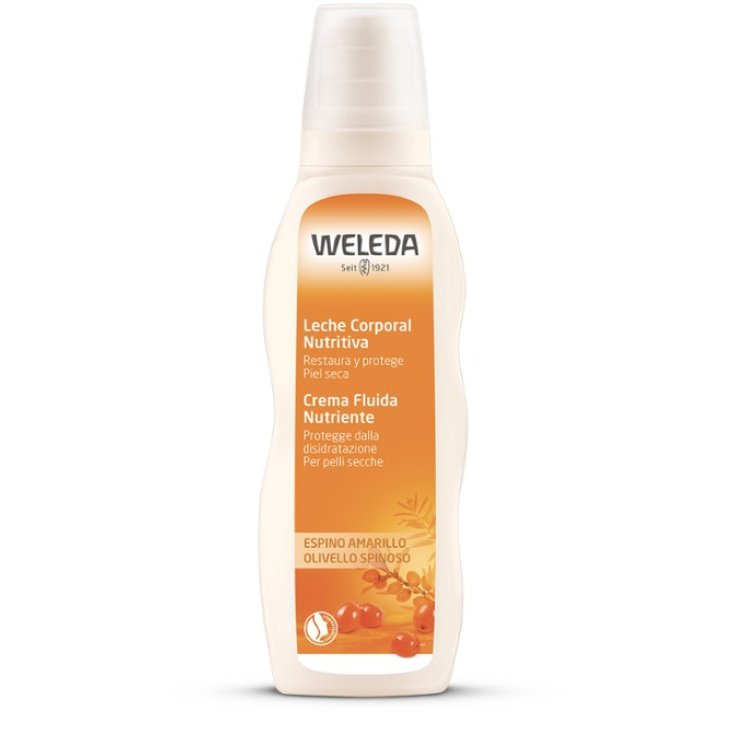 Weleda Olivello Spinoso Crema Fluida Trattamento Nutriente 200ml
