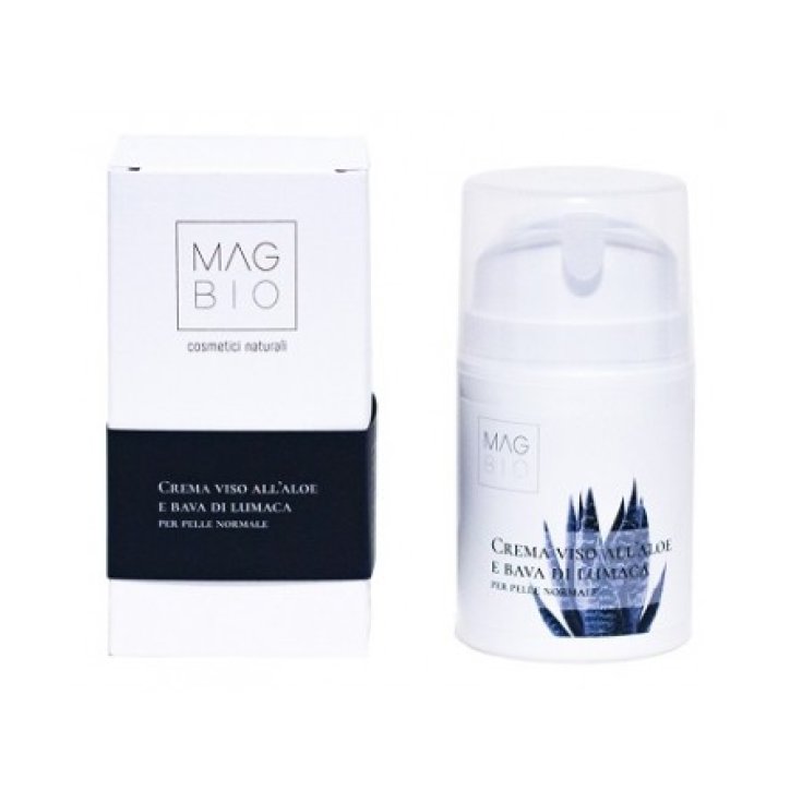 Crema Viso Aloe Bava Lumaca Per Pelle Normale Magbio 50ml