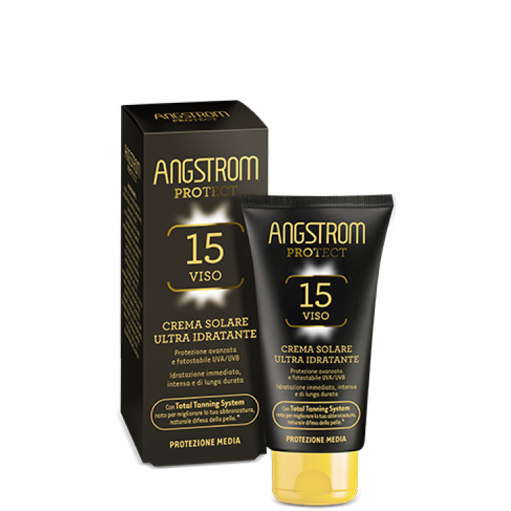 Angstrom Protect Crema Solare Viso Ultra Idratante SPF 15 50ml