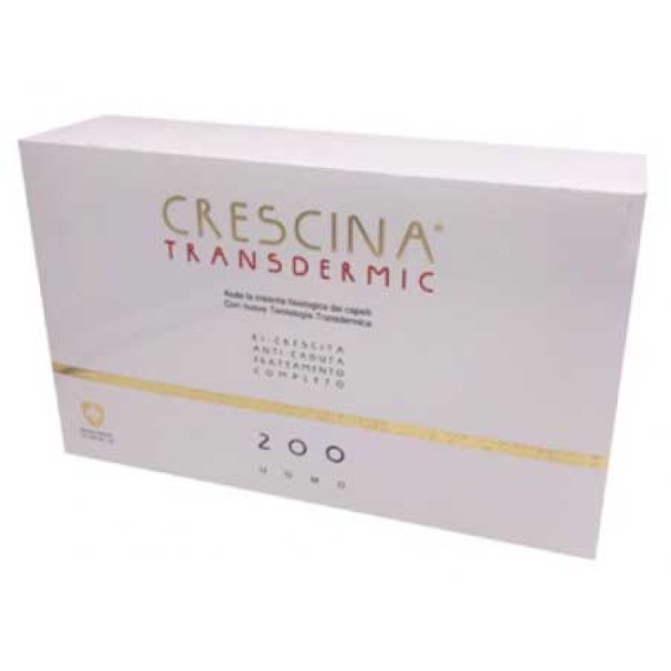 Crescina&reg; Transdermic Trattamento Completo Anti-Caduta E Ri-Crescita 200 Uomo Labo 2x20 Fiale