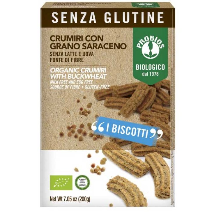 Crumiri Di Grano Saraceno Senza Glutine Probios 200g