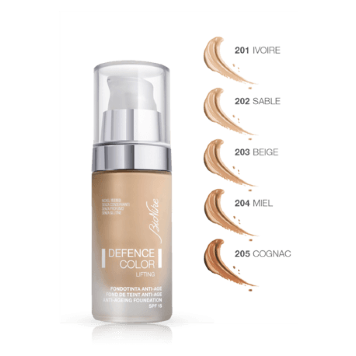Defence Color Lifting Fondotinta Anti-age 202 Sable BioNike 30ml