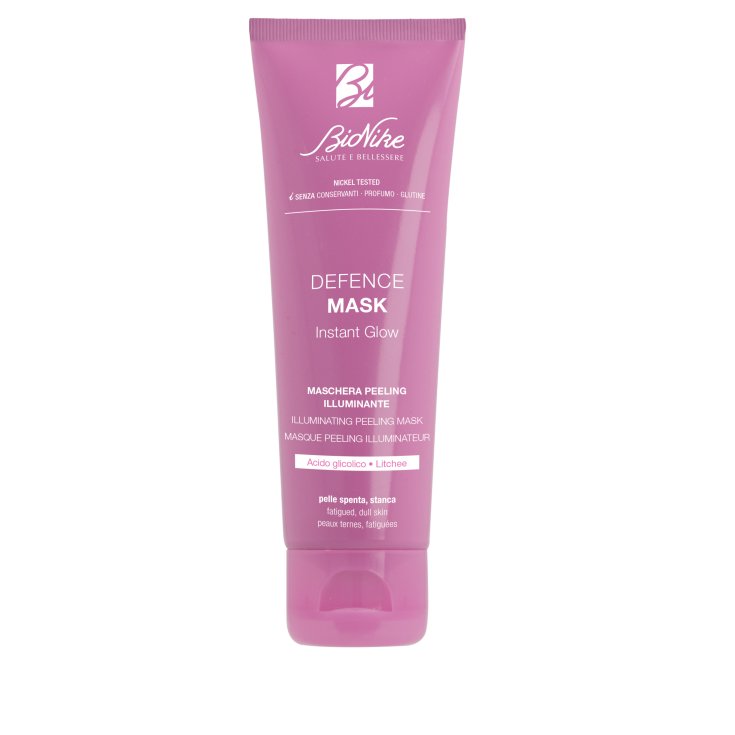 Defence Mask Instant Glow Maschera Peeling Illuminante BioNike 75ml