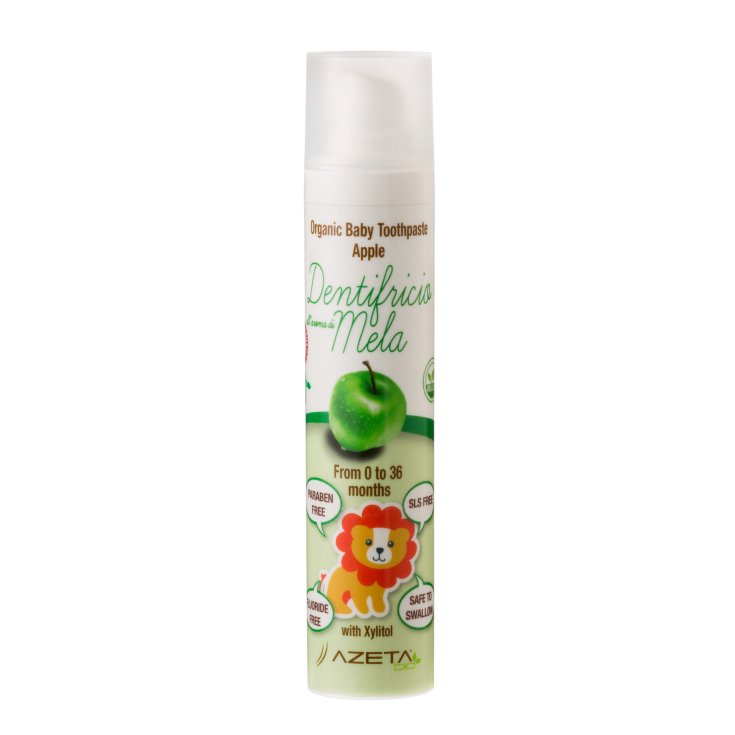 Dentifricio Bambino Al Gusto Mela 0-36m AZETA&reg;bio 50ml