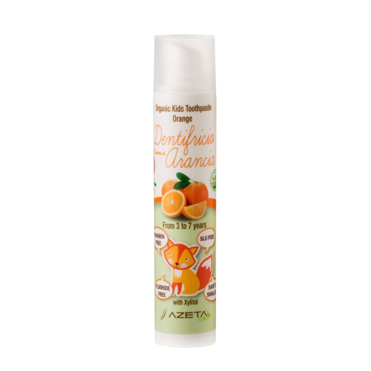 Dentifricio Kids Arancia 3-7 AZETA&reg;bio