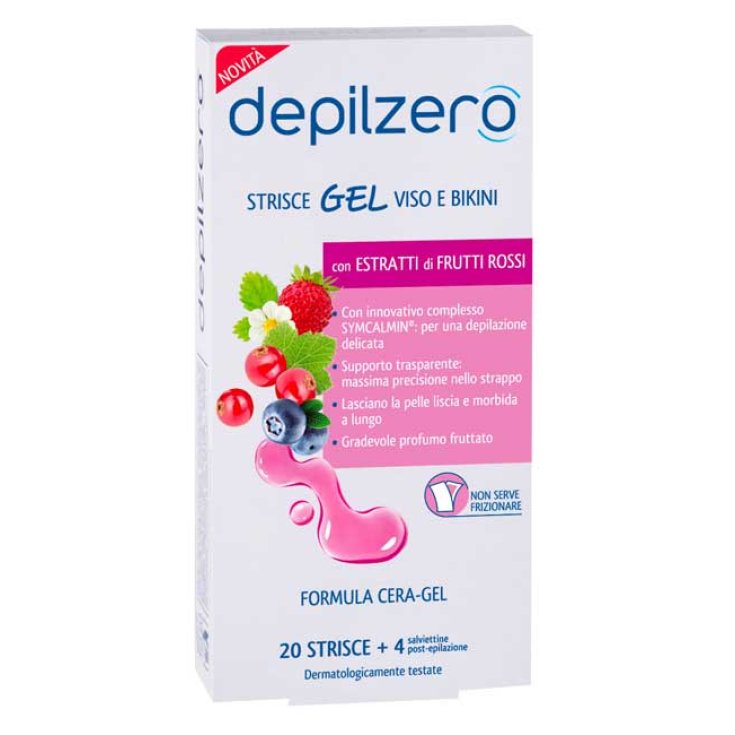 DEPILZERO FR STRISCE GEL V&B X 12