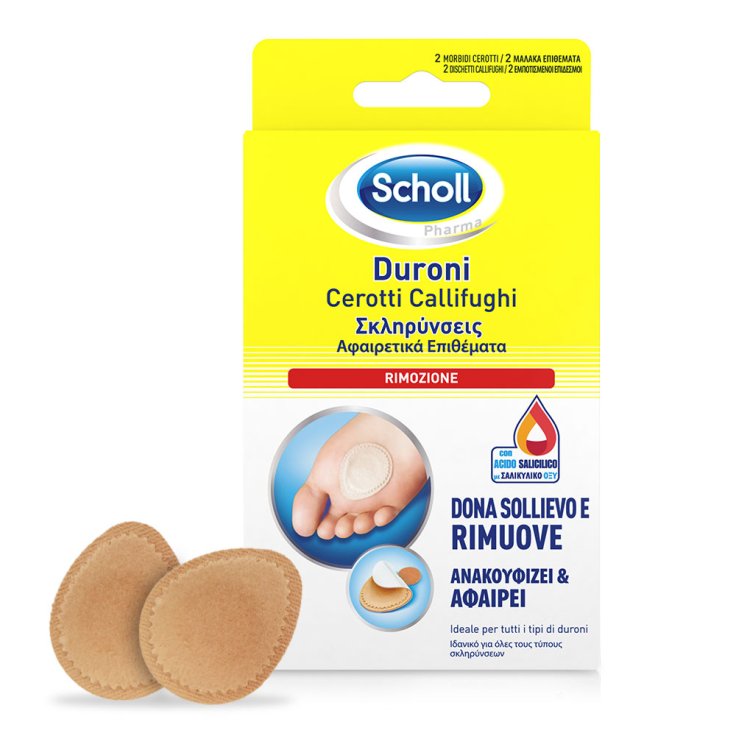 Duroni Cerotti Callifughi Scholl 2 Pezzi