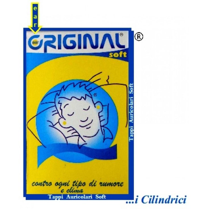 Ear Original Plugs Soft Inserti Auricolari 2 Pezzi