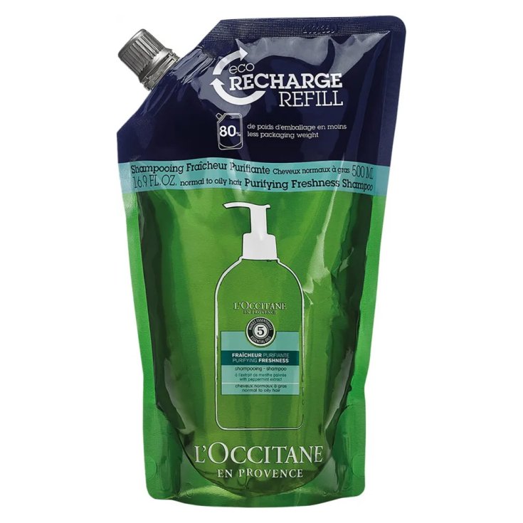 Eco Ricarica Shampoo Pure Fra&icirc;cheur Aromachologie L'OCCITANE 500ml