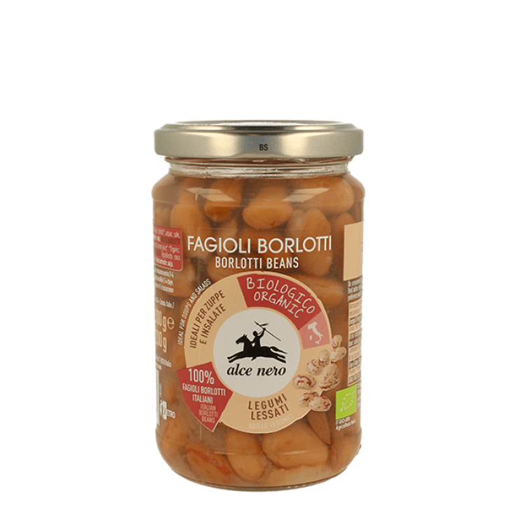 Fagioli Borlotti Lessati Biologici Alce Nero 300g