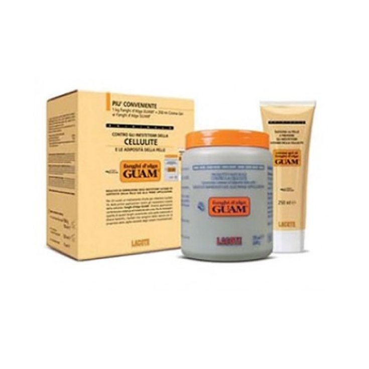 Fanghi D'Alga Guam Formato Convenienza 1kg + Crema Gel 250ml