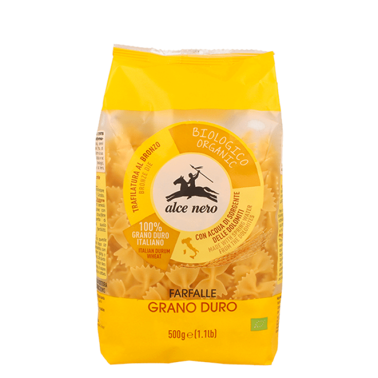 Farfalle Di Grano Duro Biologiche Alce Nero 500g