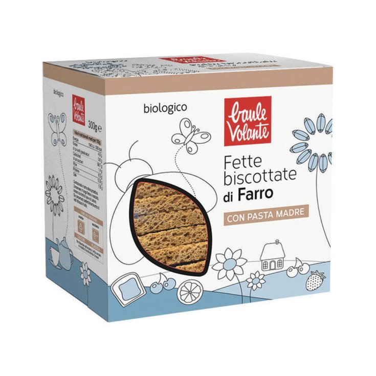 Fette Biscottate Di Farro Bio Baule Volante 300g