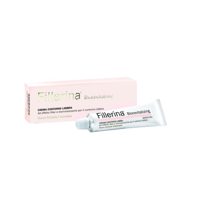 Fillerina Biorevitalizing CREMA CONTORNO LABBRA Nuova Formula Potenziata Grado 5-Bio Labo 15ml