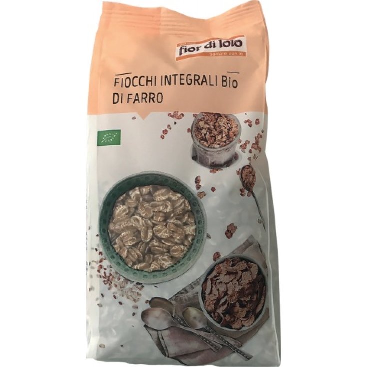 Fiocchi Di Farro Integrali Bio Fior Di Loto 500g