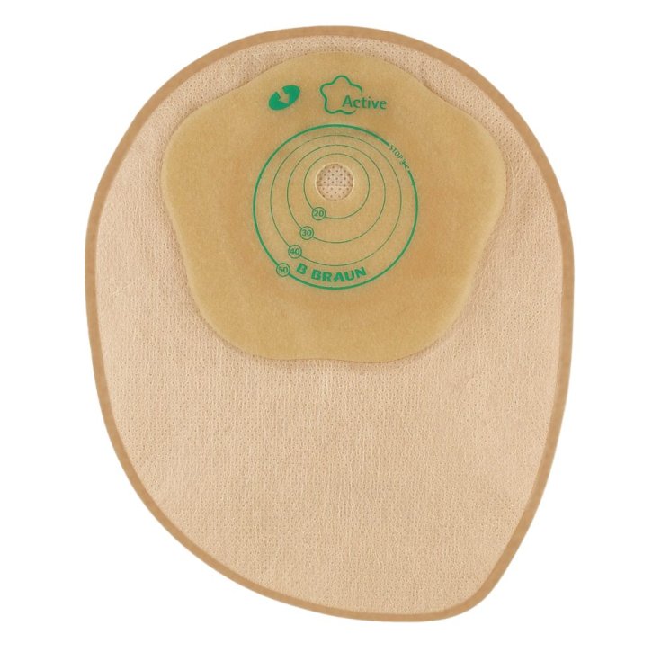 Flexima&reg; Active Sacca Colostomia Midi Beige 15-50mm BRAUN