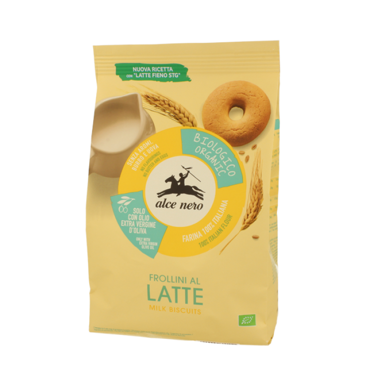 Frollini Al Latte Biologici Alce Nero 350g