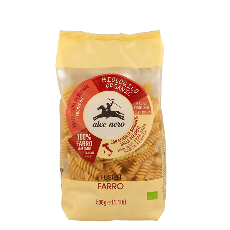 Fusilli Di Farro Biologici Alce Nero 500g