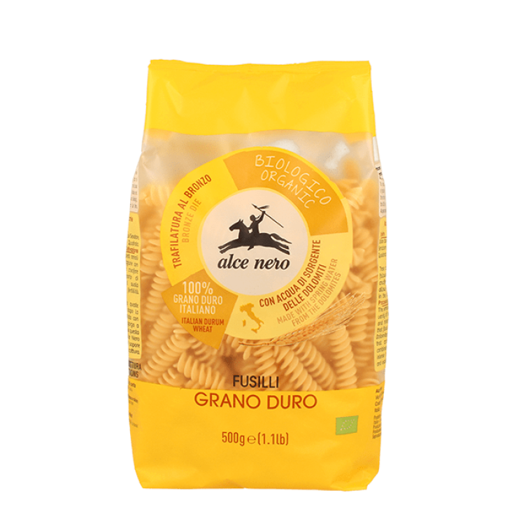Fusilli Di Grano Duro Biologici Alce Nero 500g