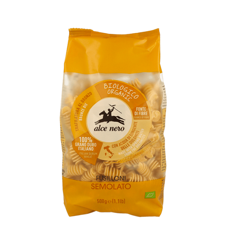 Fusilloni Di Semolato Di Grano Duro Biologici Alce Nero 500g