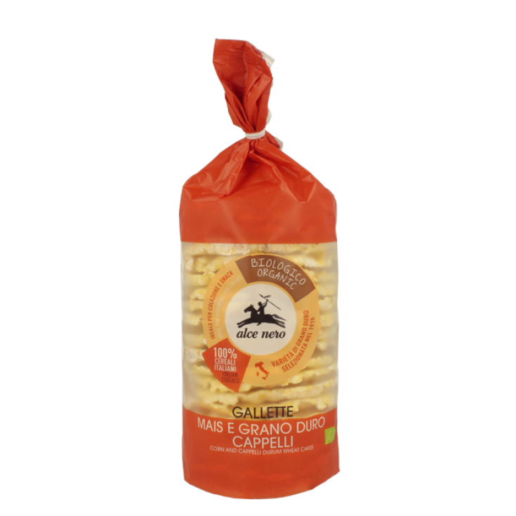 Gallette Mais E Grano Duro Cappelli Biologiche Alce Nero 100g