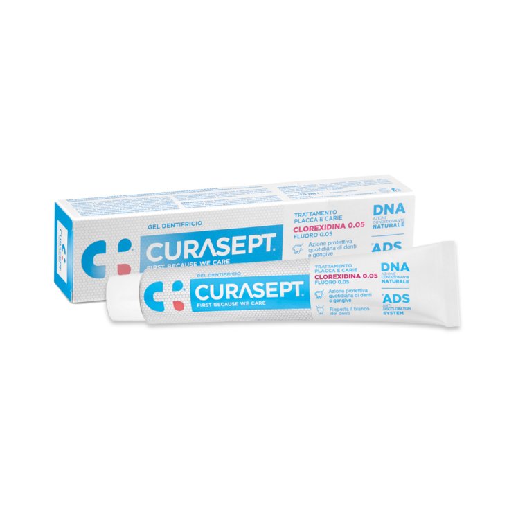 Gel Dentifricio - Clorexidina 0.05 Con ADS+DNA Curasept&reg; 75ml