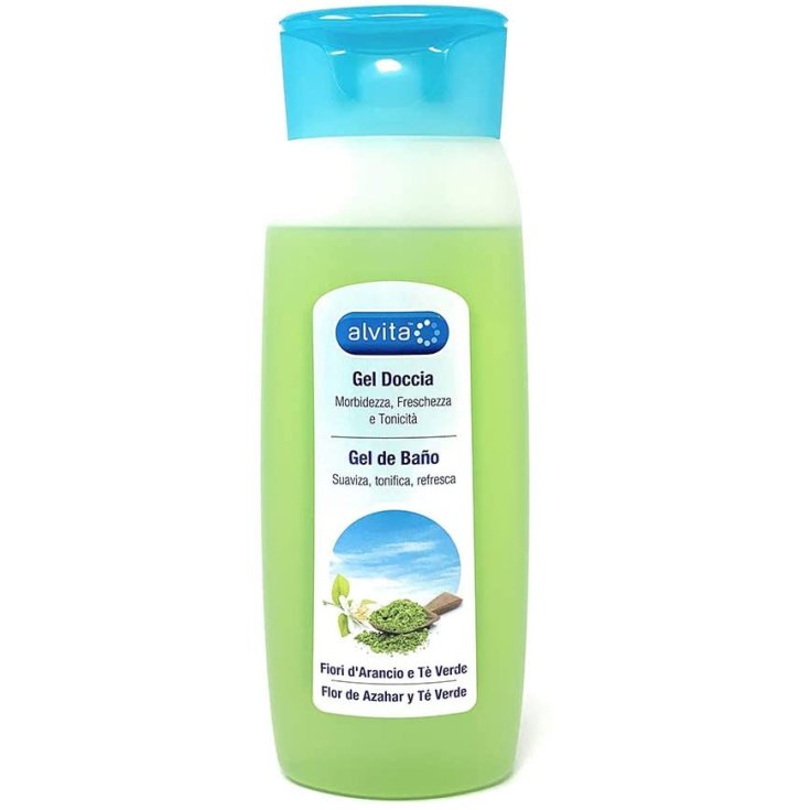 Gel Doccia Fiori D'Arancio E T&egrave; Verde Alvita 300ml