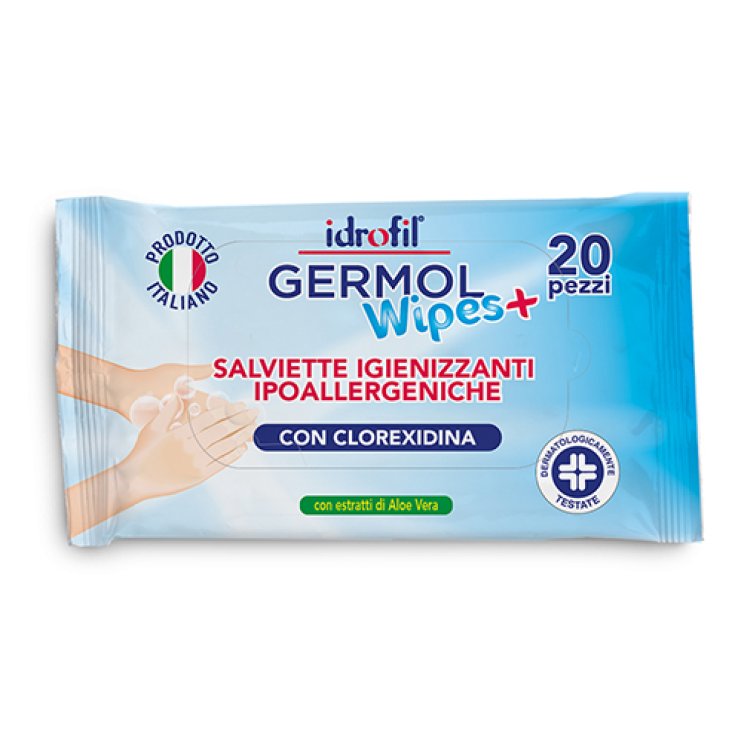 GermolWipes Plus Idrofil 20 Pezzi