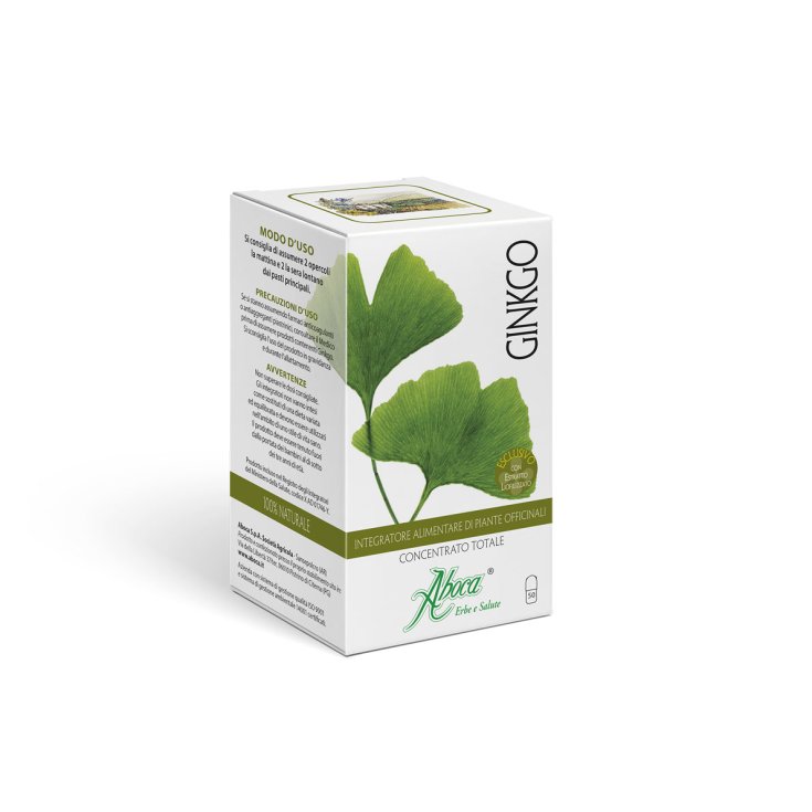 Ginkgo Concentrato Totale Aboca 50 Opercoli Da 500mg