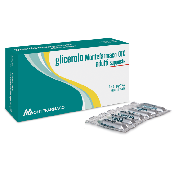 Glicerolo Adulti Supposte MONTEFARMACO 18 Pezzi