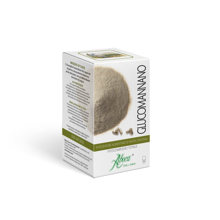 Glucomannano Fitocomplesso Totale Aboca 50 Opercoli Da 550mg