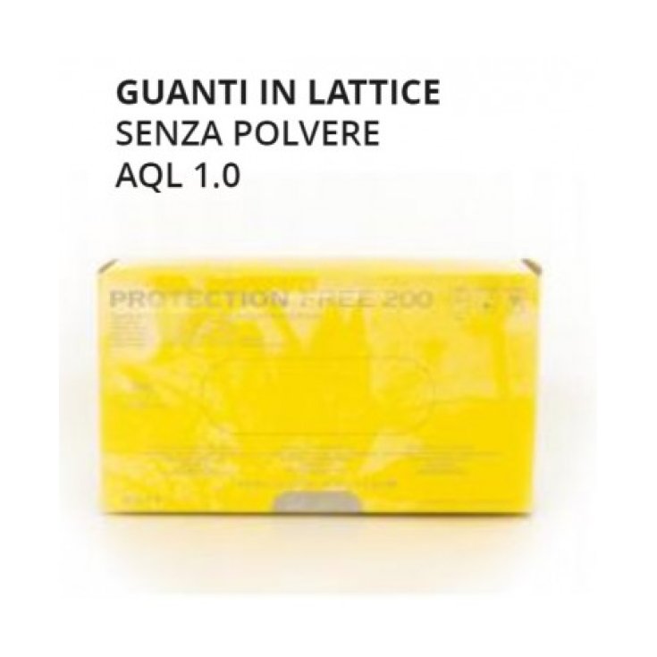 Guanti In Lattice Senza Polvere Gammadis Taglia S 100 Pezzi