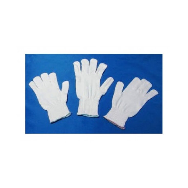 Guanto In Cotone Bianco 9 Farmasystem