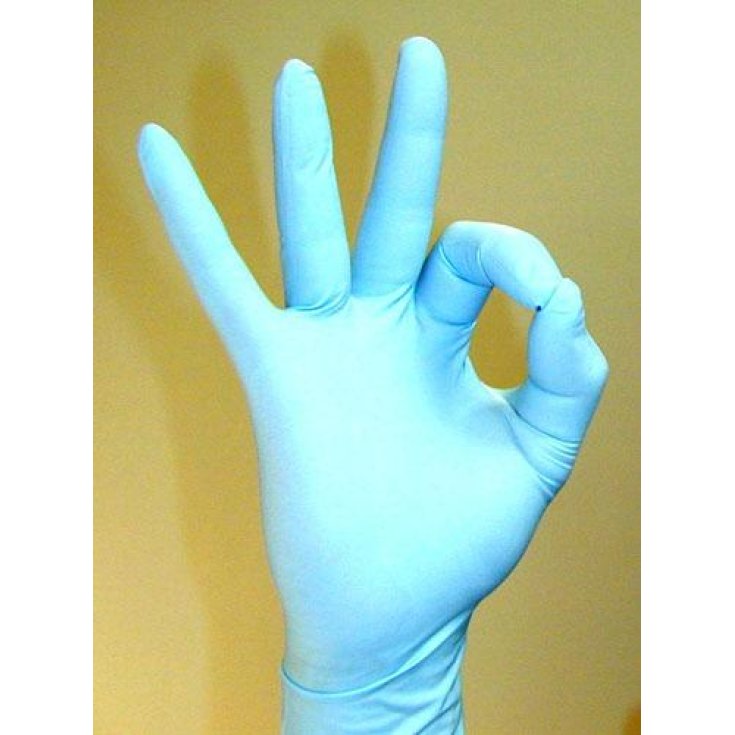 Guanto Nitrile Farmaglove Media 100 Pezzi