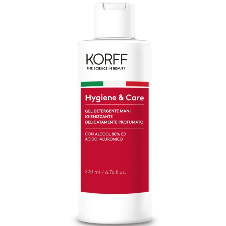 Hygiene & Care Gel Detergente Igienizzante Mani Korff 200ml