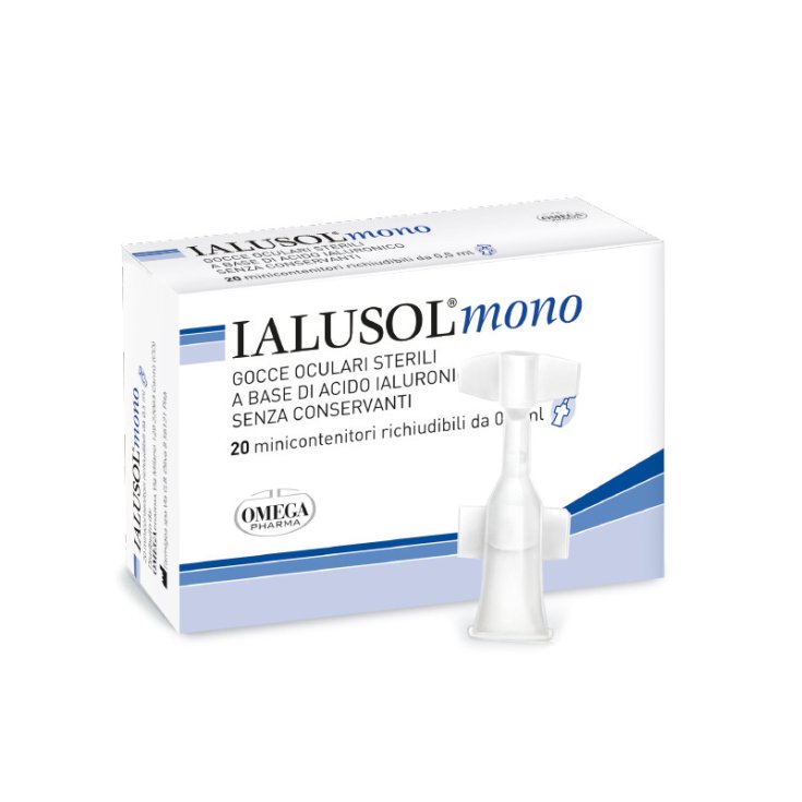 Ialusol&reg; Mono Gocce Oculari Omega Pharma 20 Microcontenitori